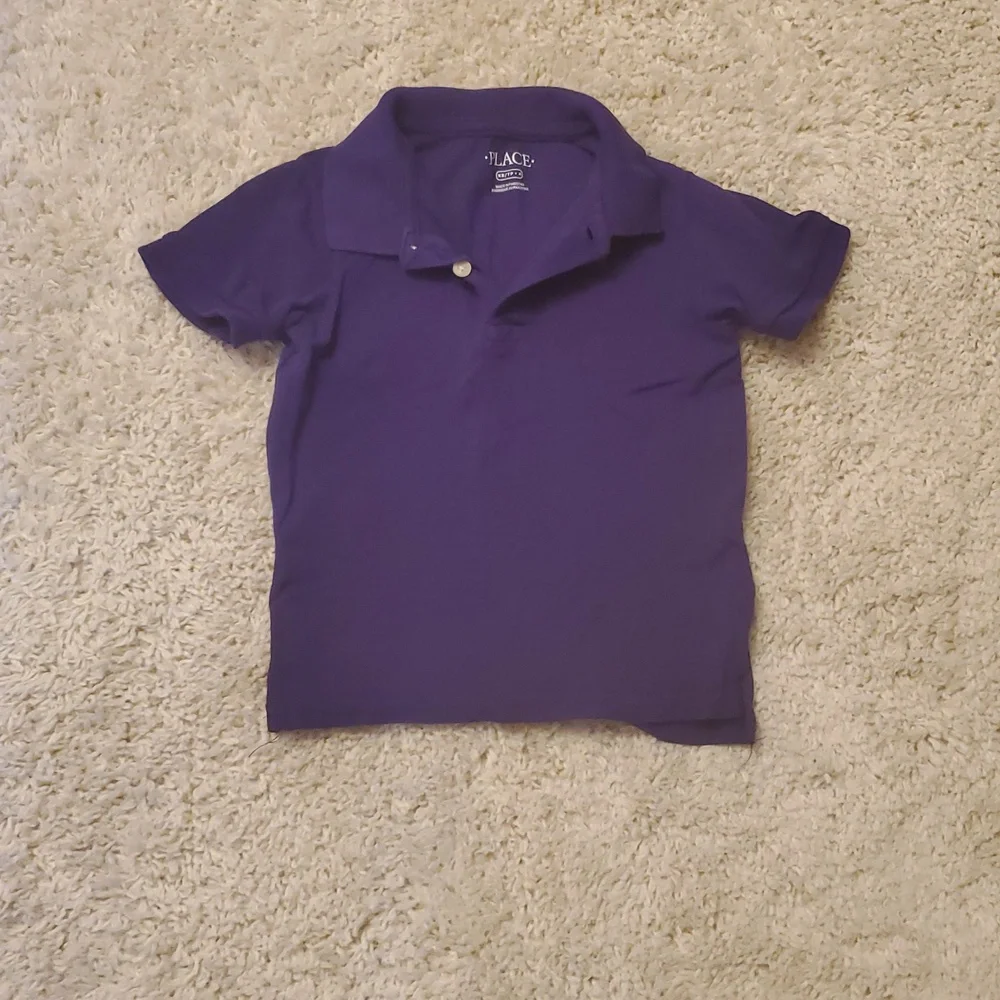 5 For $25 Place Youth Polo Shirt Size XS 4‎ Purple